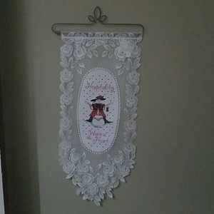 New Lace Wall Hanging